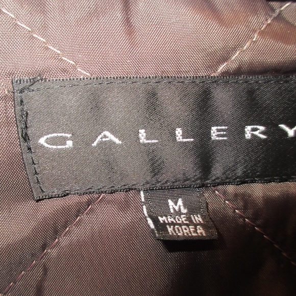 JACKET SUEDE FAUX FUR DARK BROWN MEDIUM - Picture 6 of 7